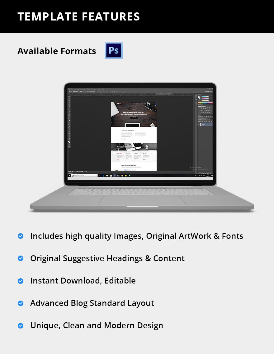 Printable Graphic Design Agency Website