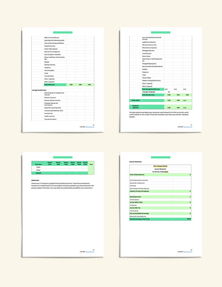 information technology business plan example