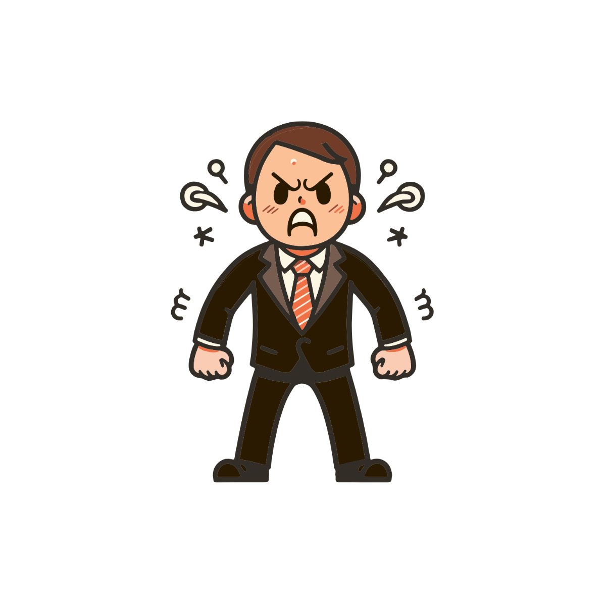 Angry Boss Clipart