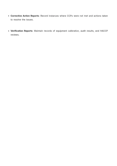 Free Meat And Poultry HACCP Plan Template to Edit Online