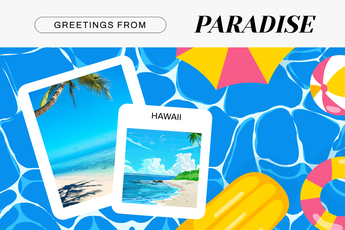 Colorful Travel Postcard Template