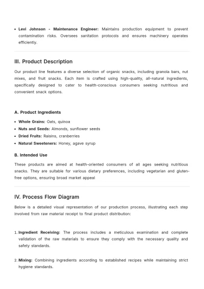 Free FDA-Compliant HACCP Plan Template to Edit Online