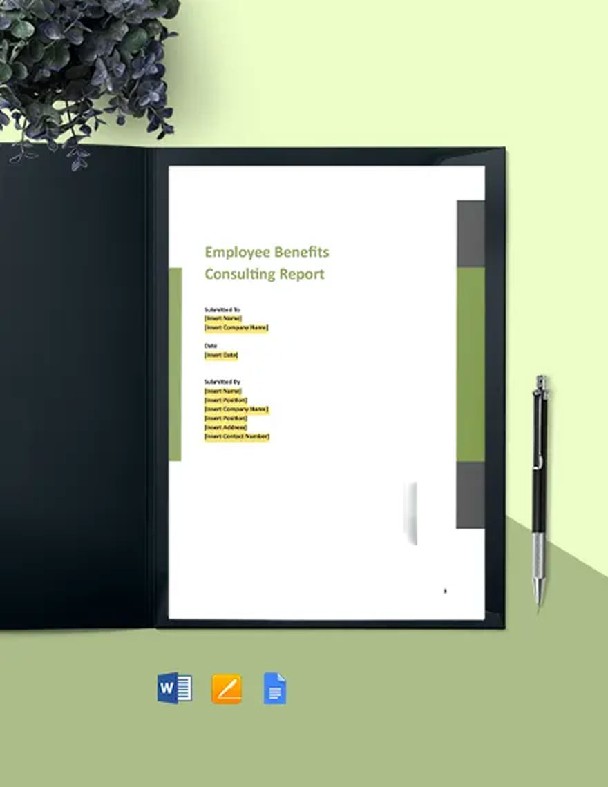 Consulting Report Template - Google Docs, Word | Template.net