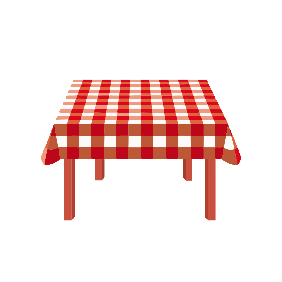 Checkered Tablecloth Clipart  - Edit Online | Template.net