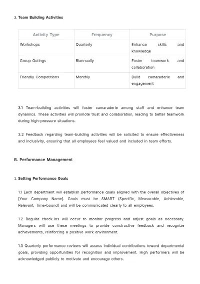 Free Amusement Park Procedure Template to Edit Online