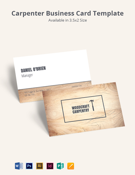 Business Card Template Pages Mac