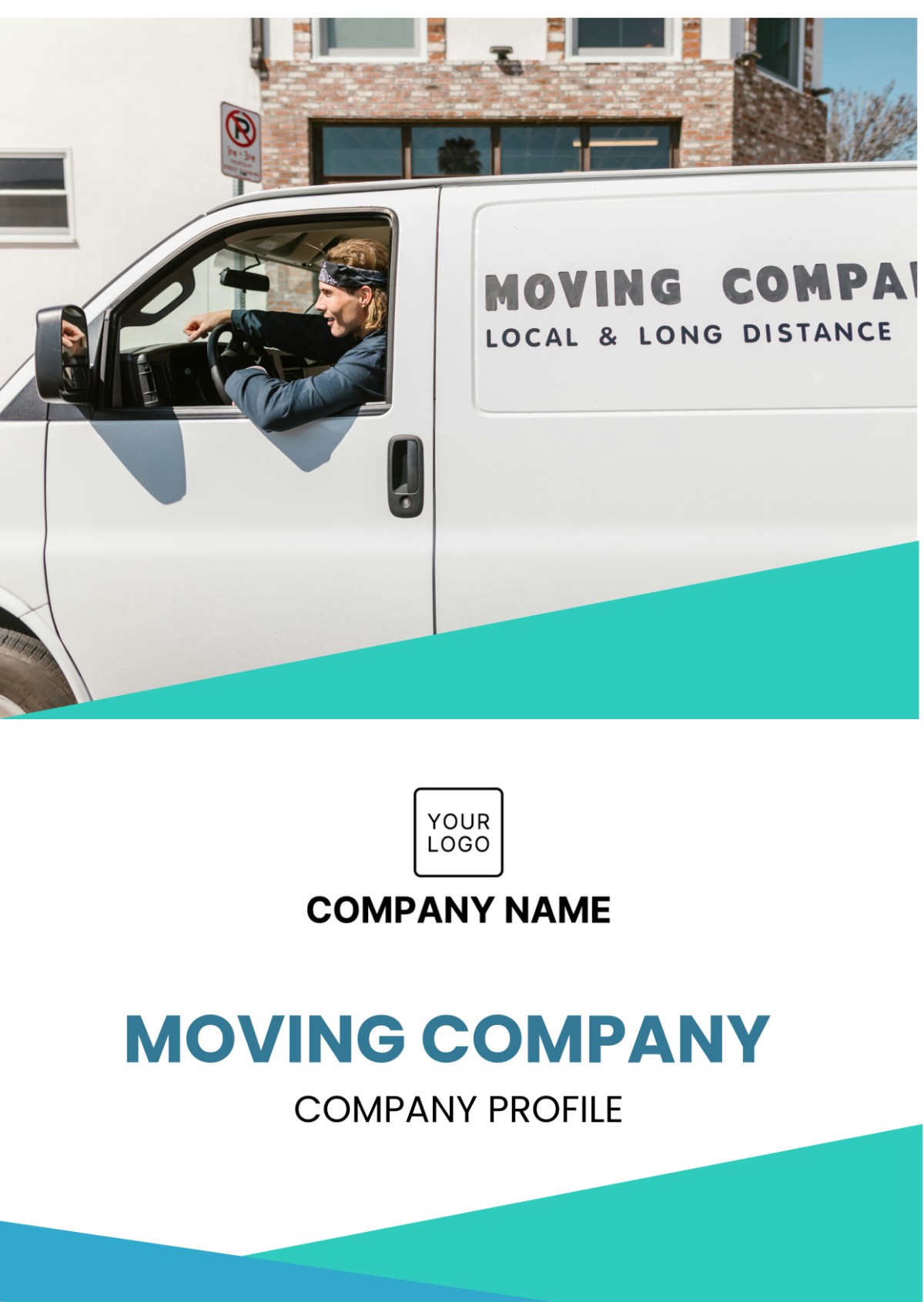 Free Moving Company Company Profile Template to Edit Online