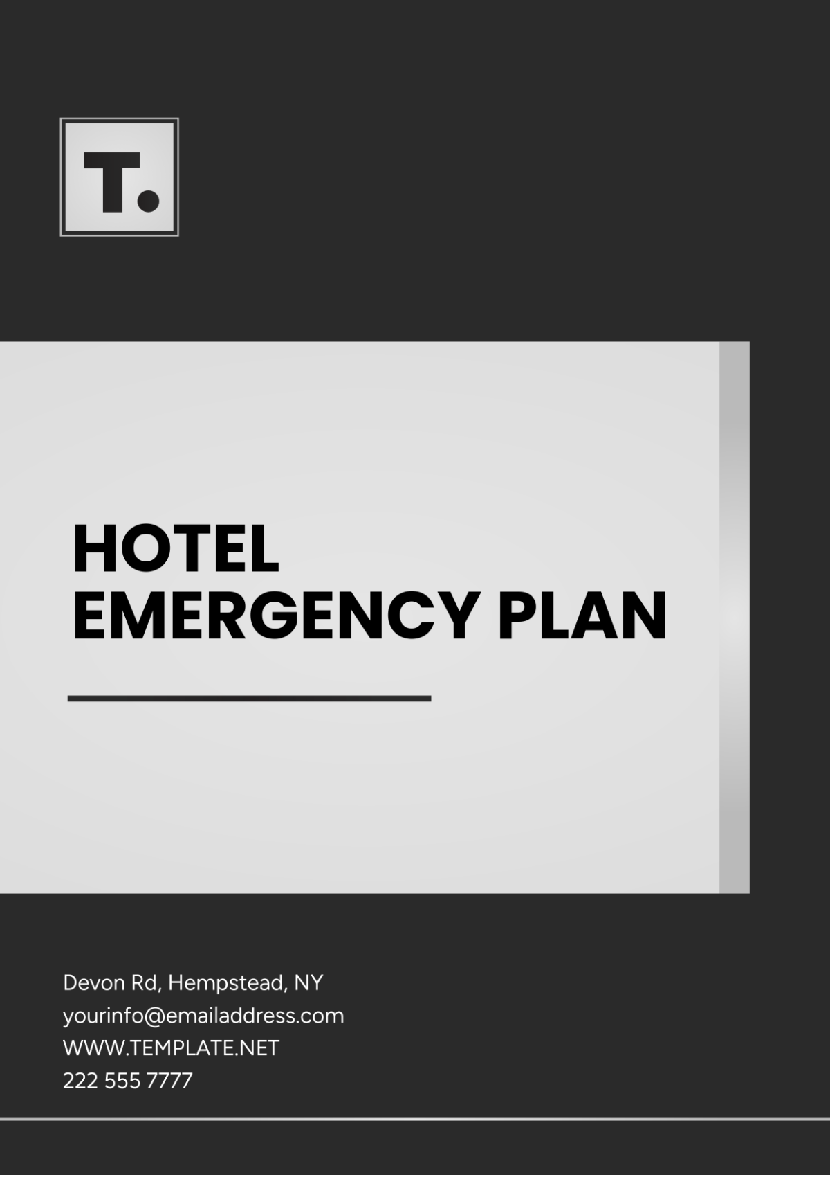 Hotel Emergency Plan Template - Edit Online & Download