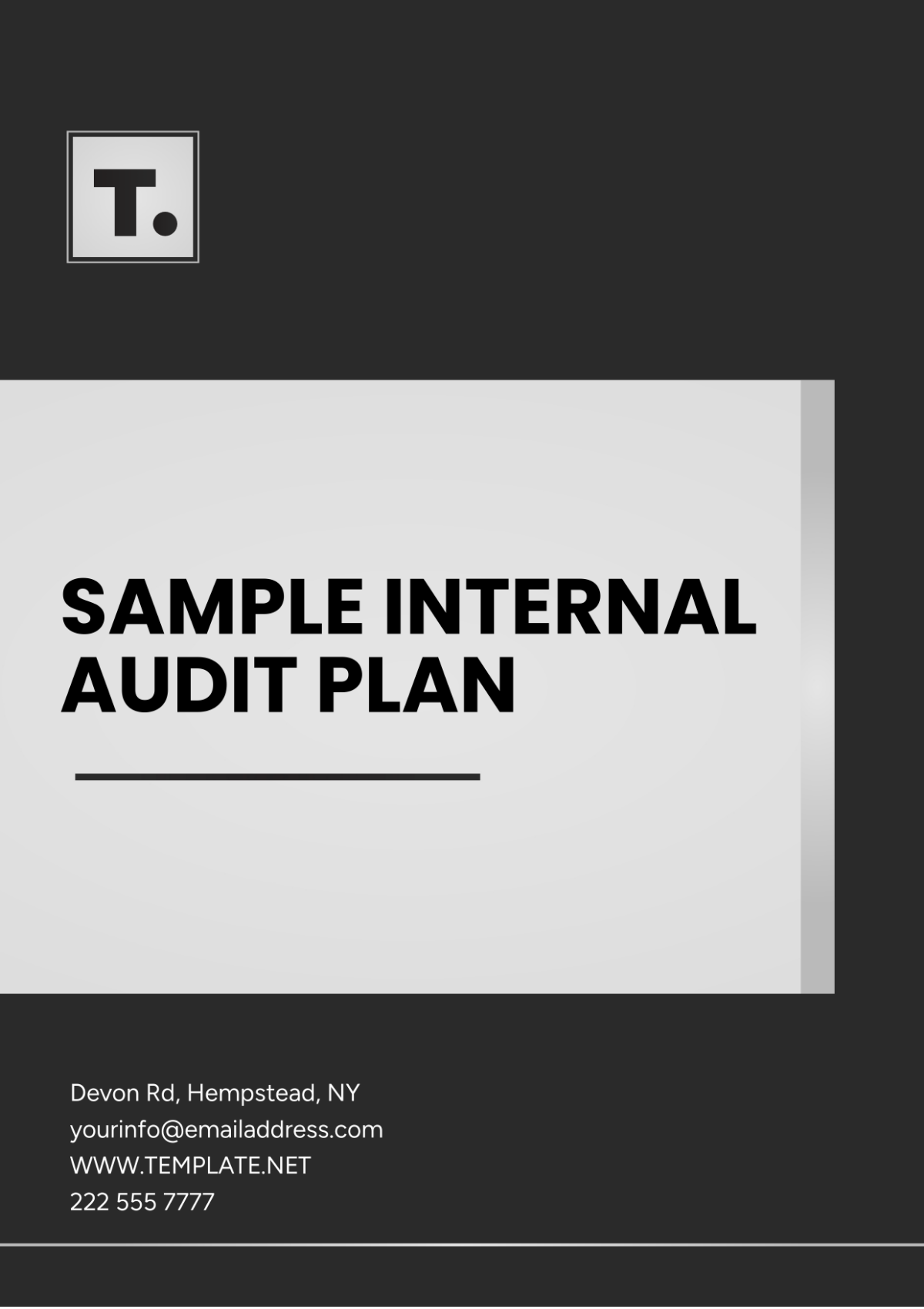 Sample Internal Audit Plan Template - Edit Online & Download