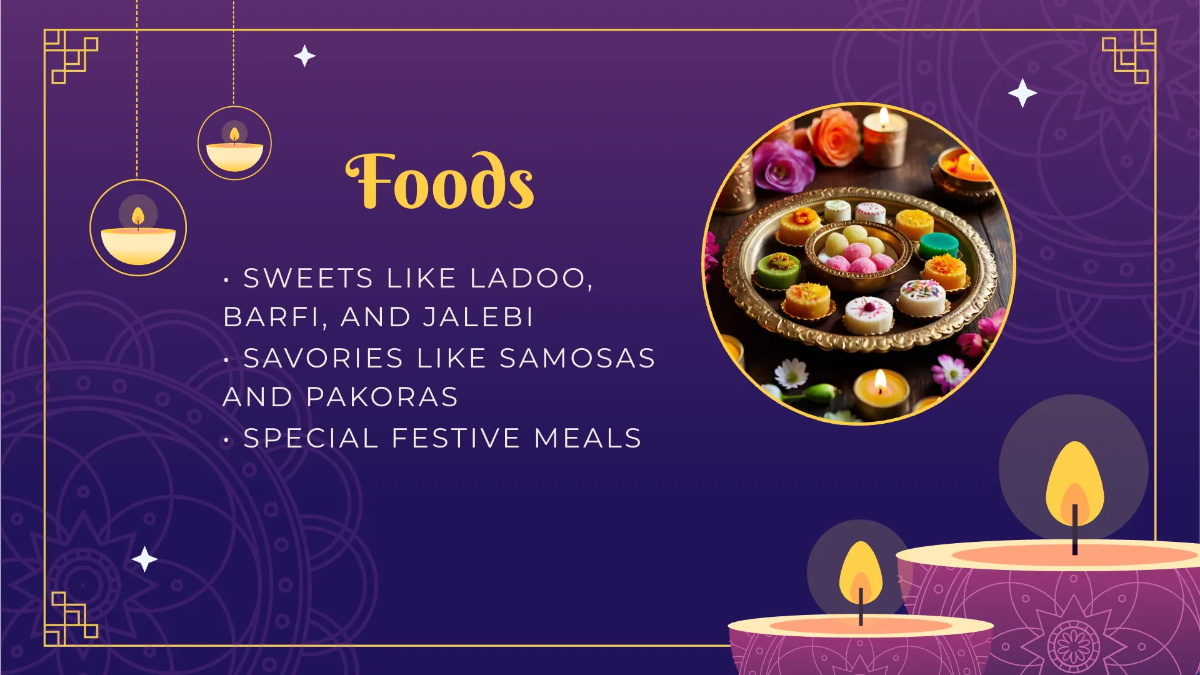Free Diwali Presentation Template to Edit Online