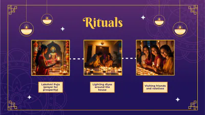 Free Diwali Presentation Template to Edit Online