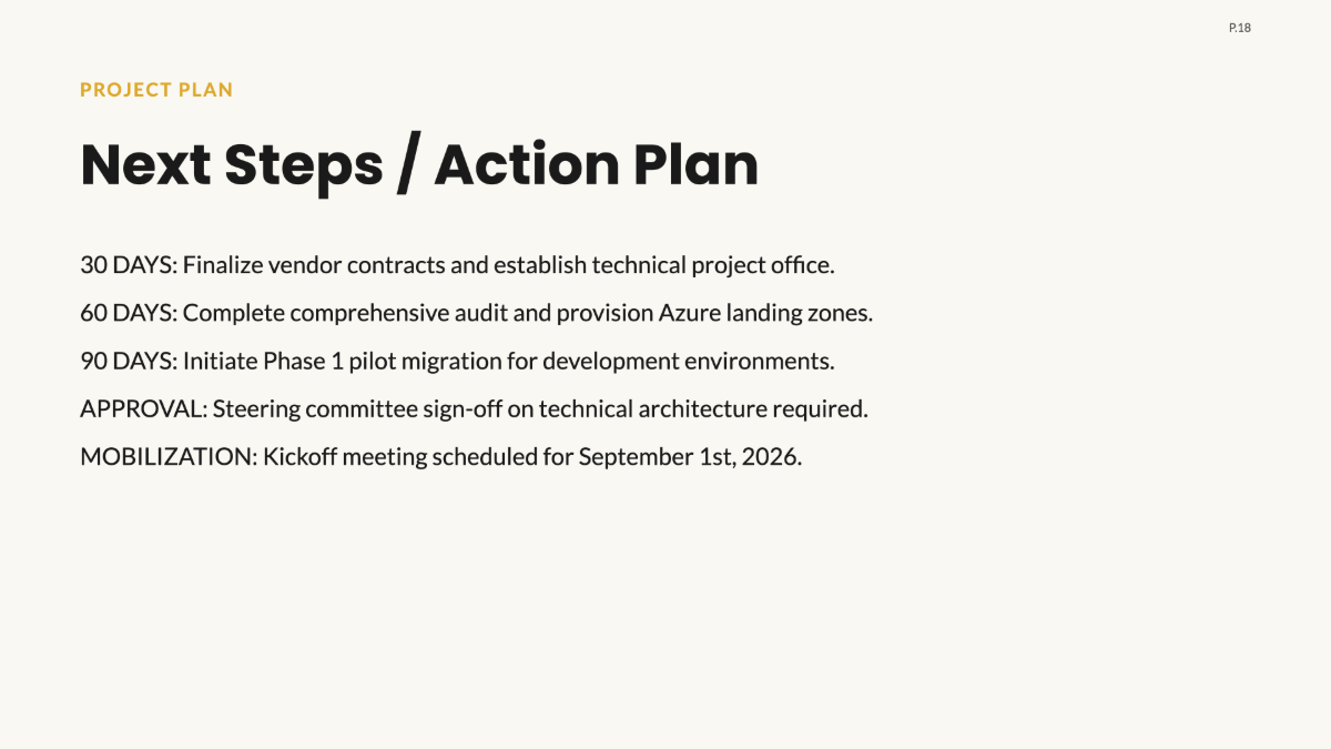 Free Sample IT Project Plan Template to Edit Online