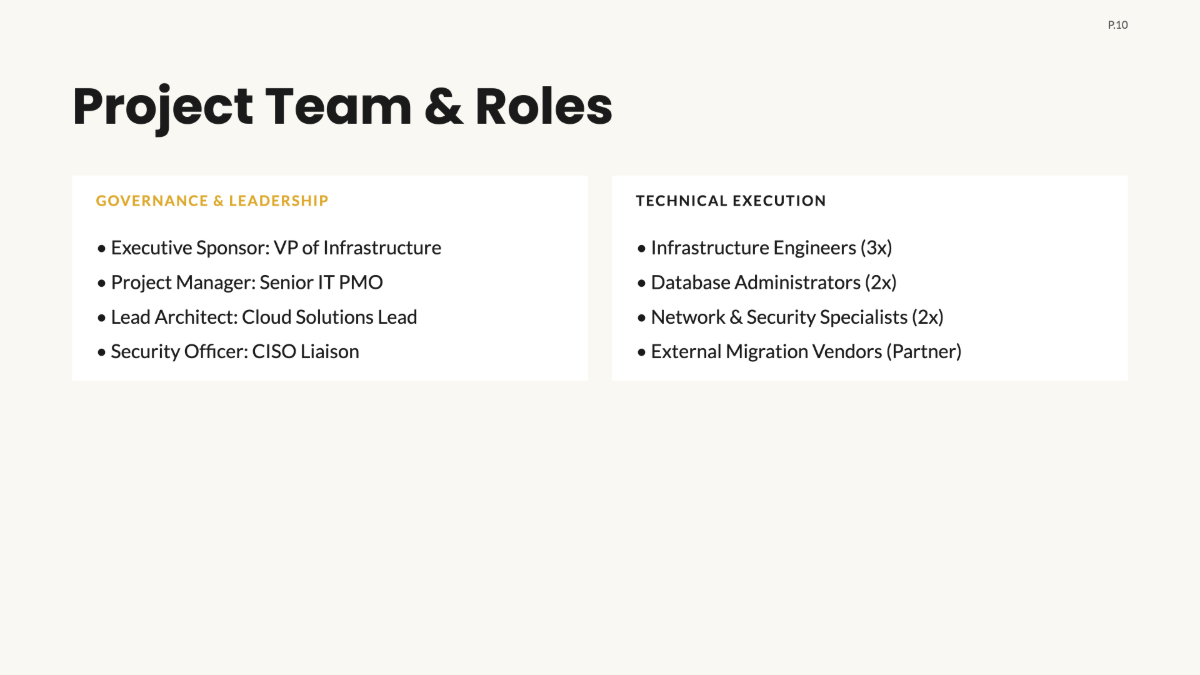 Free Sample IT Project Plan Template to Edit Online