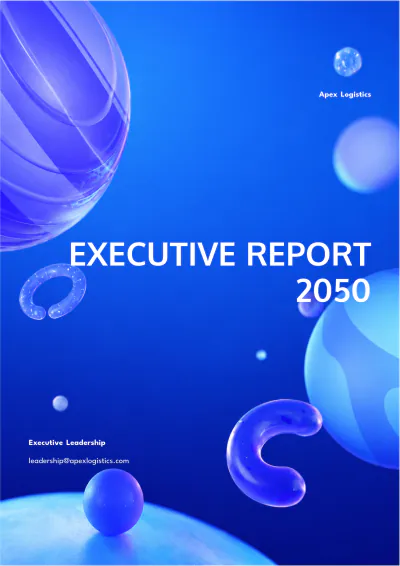 Free Executive Report Template to Edit Online