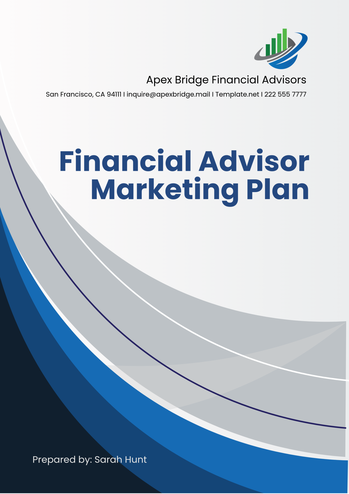 Financial Advisor Marketing Plan Template - Edit Online & Download