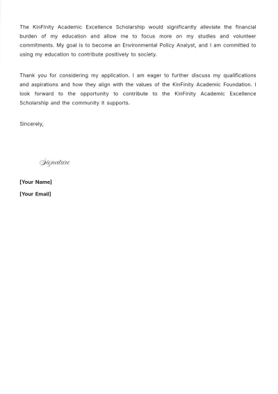 Free Academic Letter for Scholarship Design Template to Edit Online