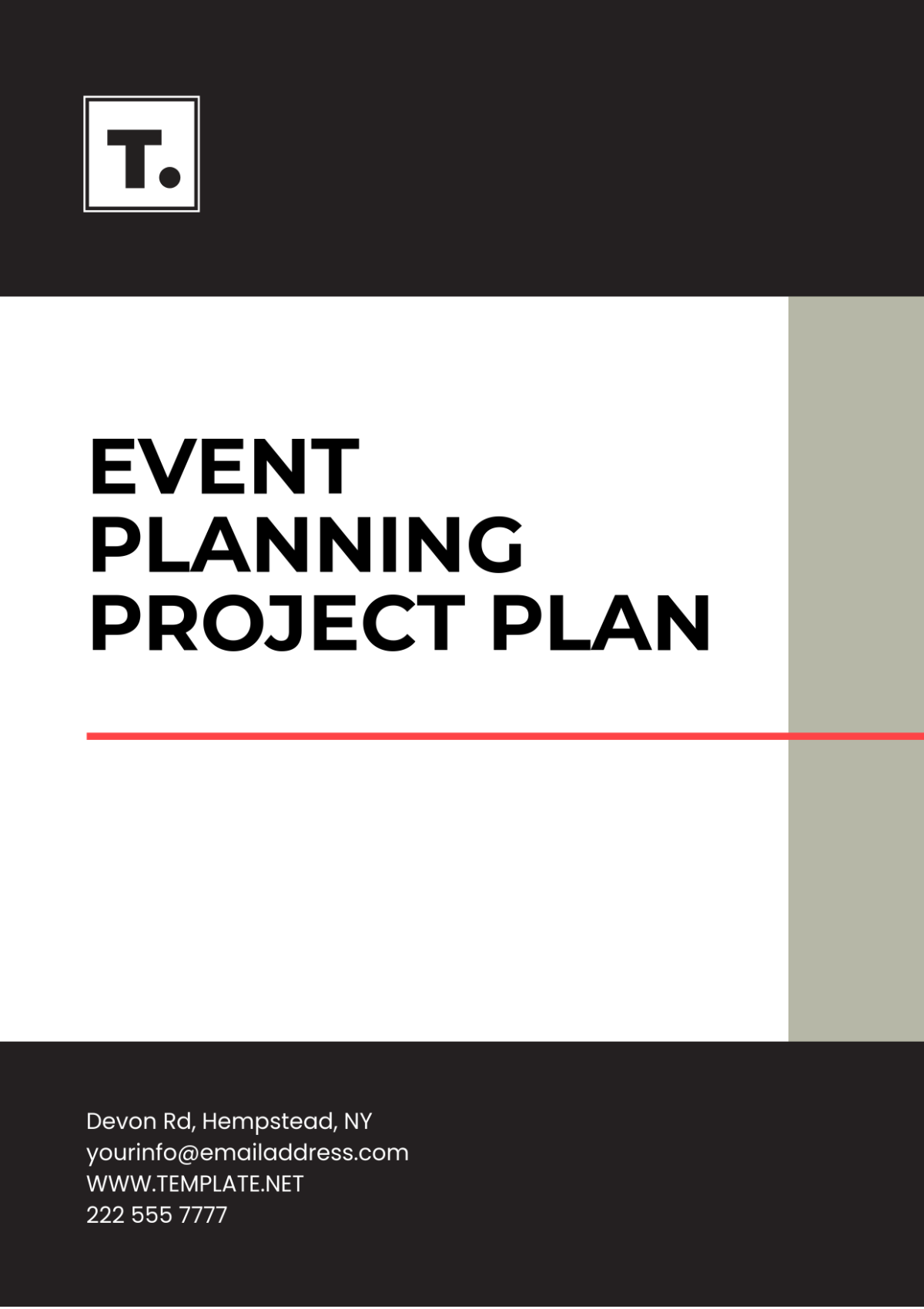 Event Planning Project Plan Template - Edit Online & Download