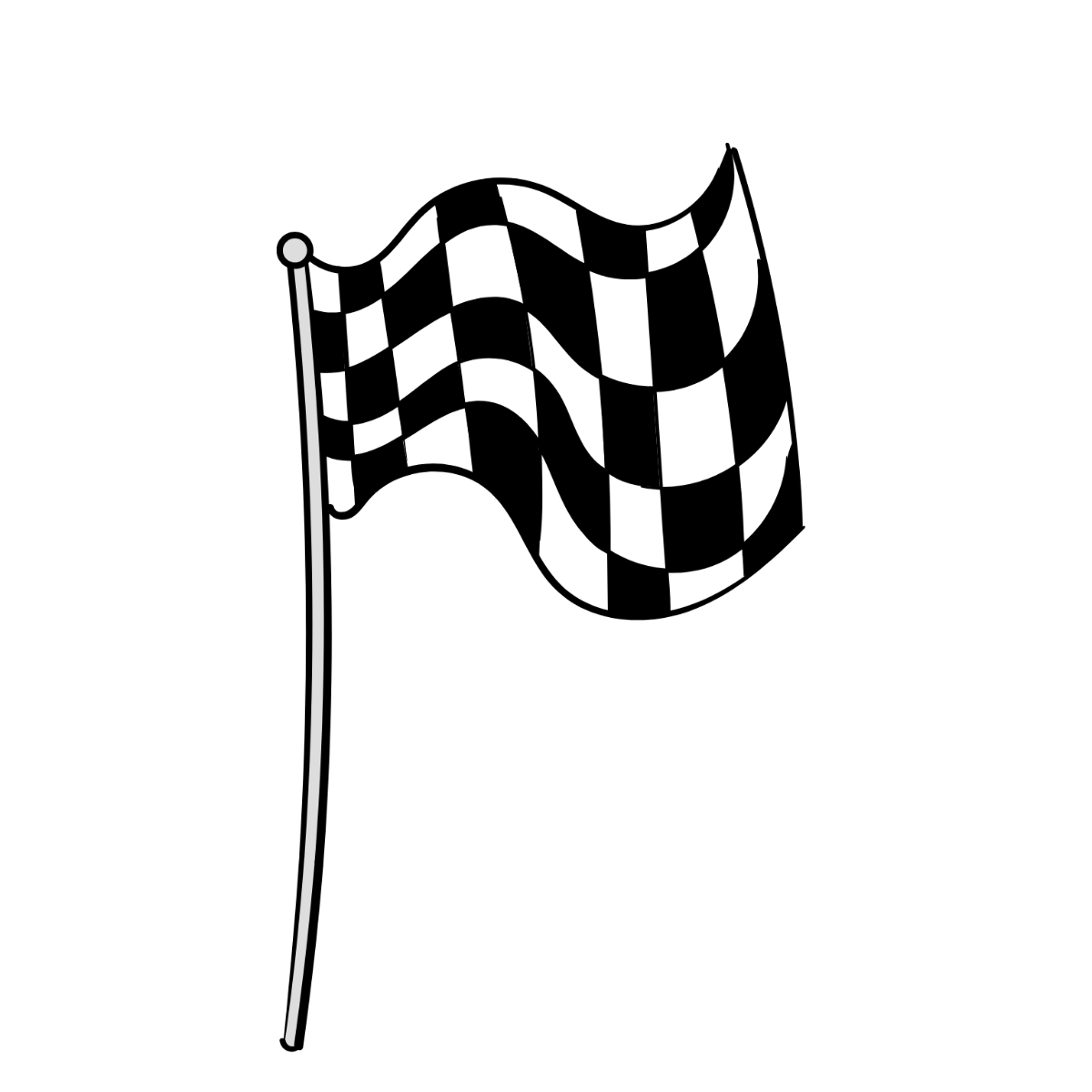 Checkered Flag Clipart - Edit Online | Template.net