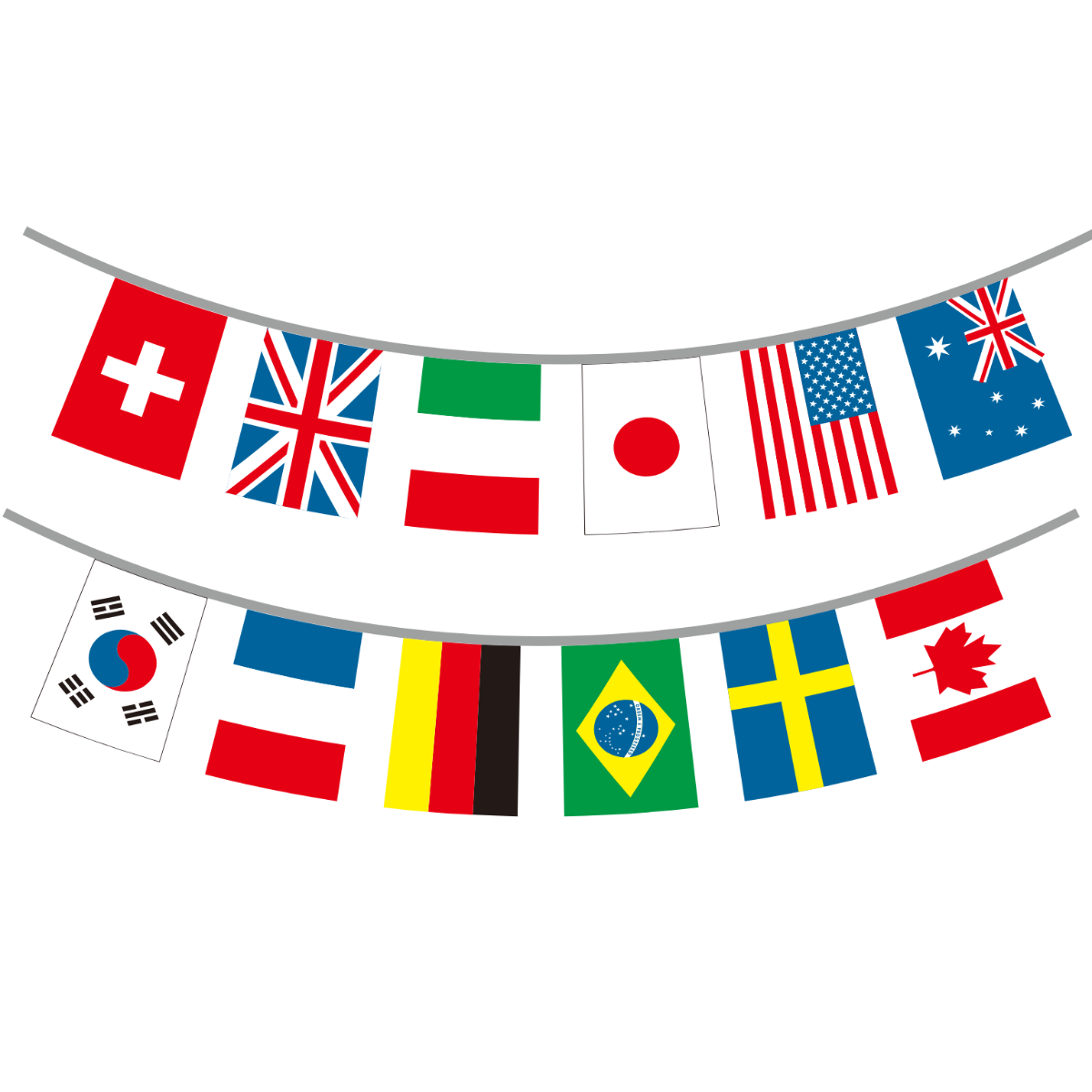 International Flag Clipart - Edit Online | Template.net