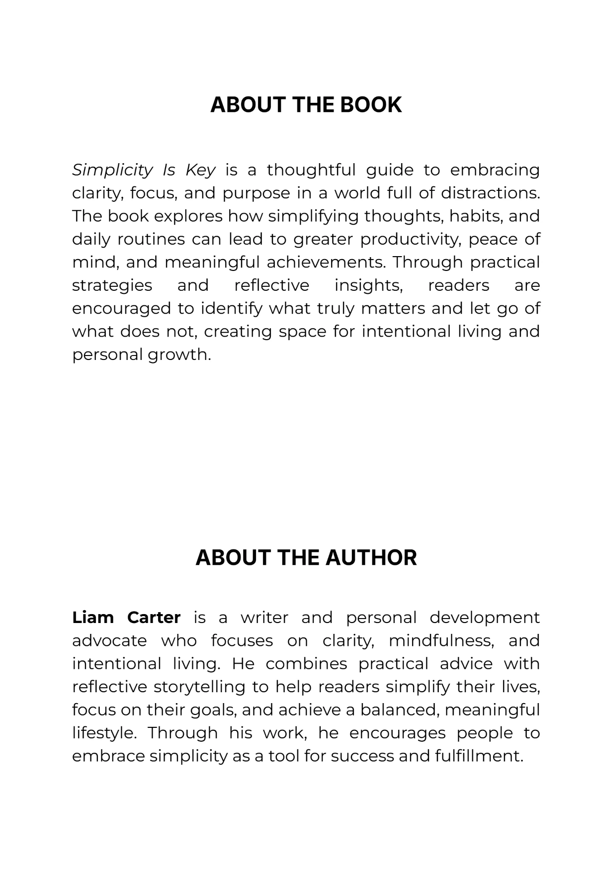 Free Minimalist Book Cover Template to Edit Online