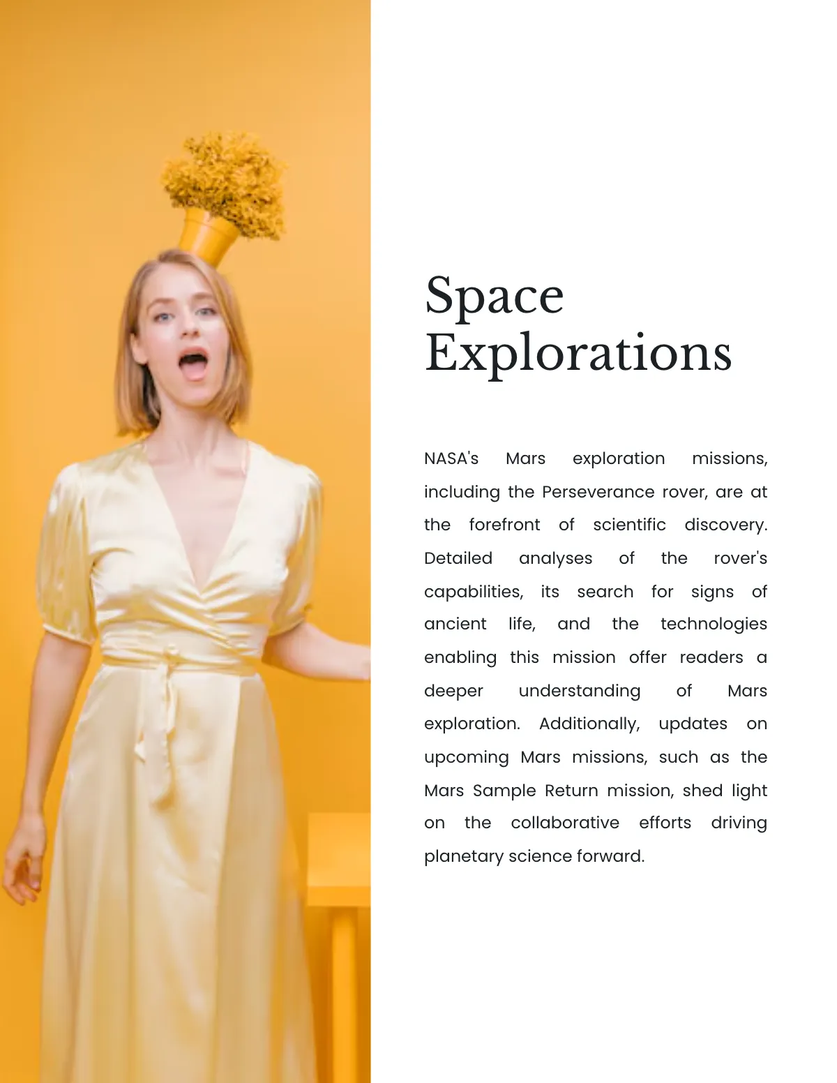 Free Lifestyle Magazine Template to Edit Online