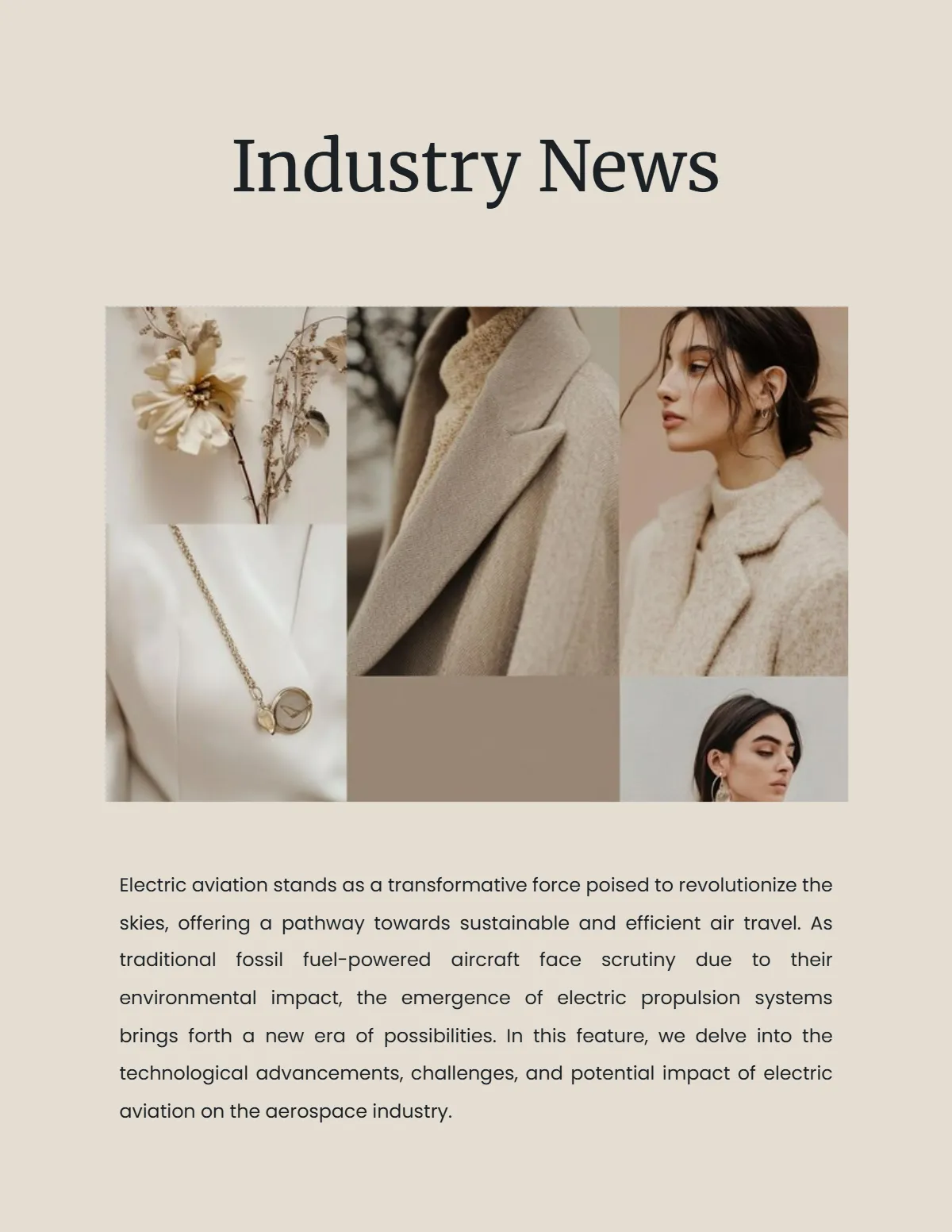 Free Sleek Magazine Template to Edit Online