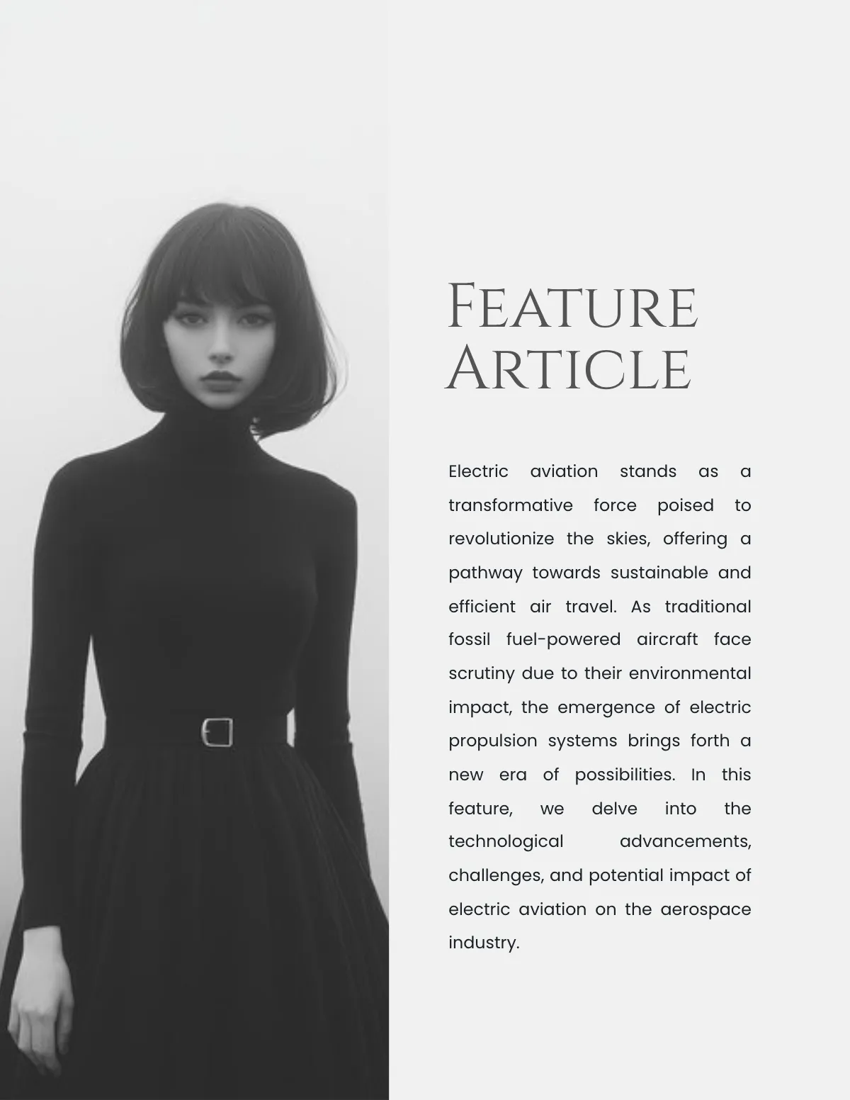 Free Aesthetic Fashion Magazine Template to Edit Online