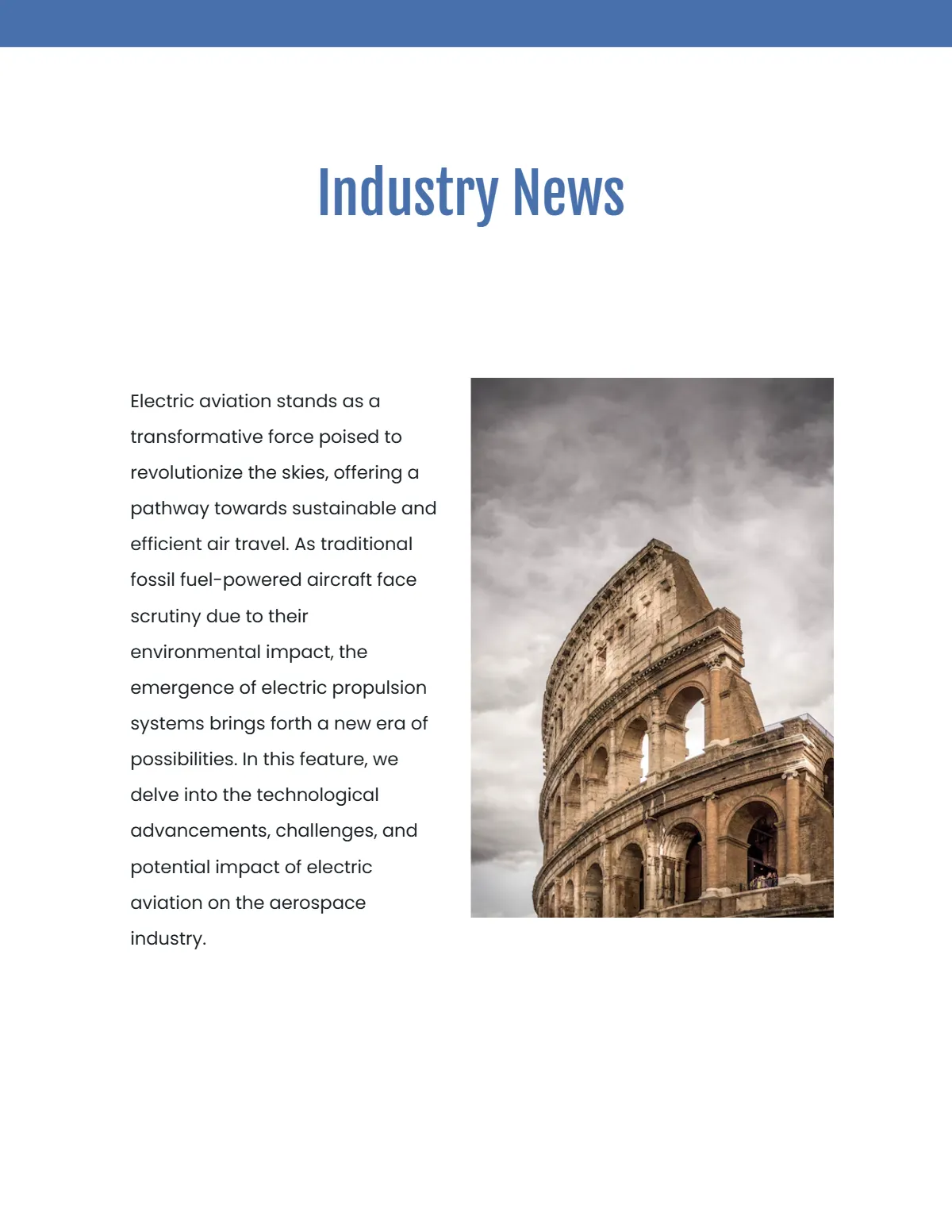 Free Simple Magazine Template to Edit Online