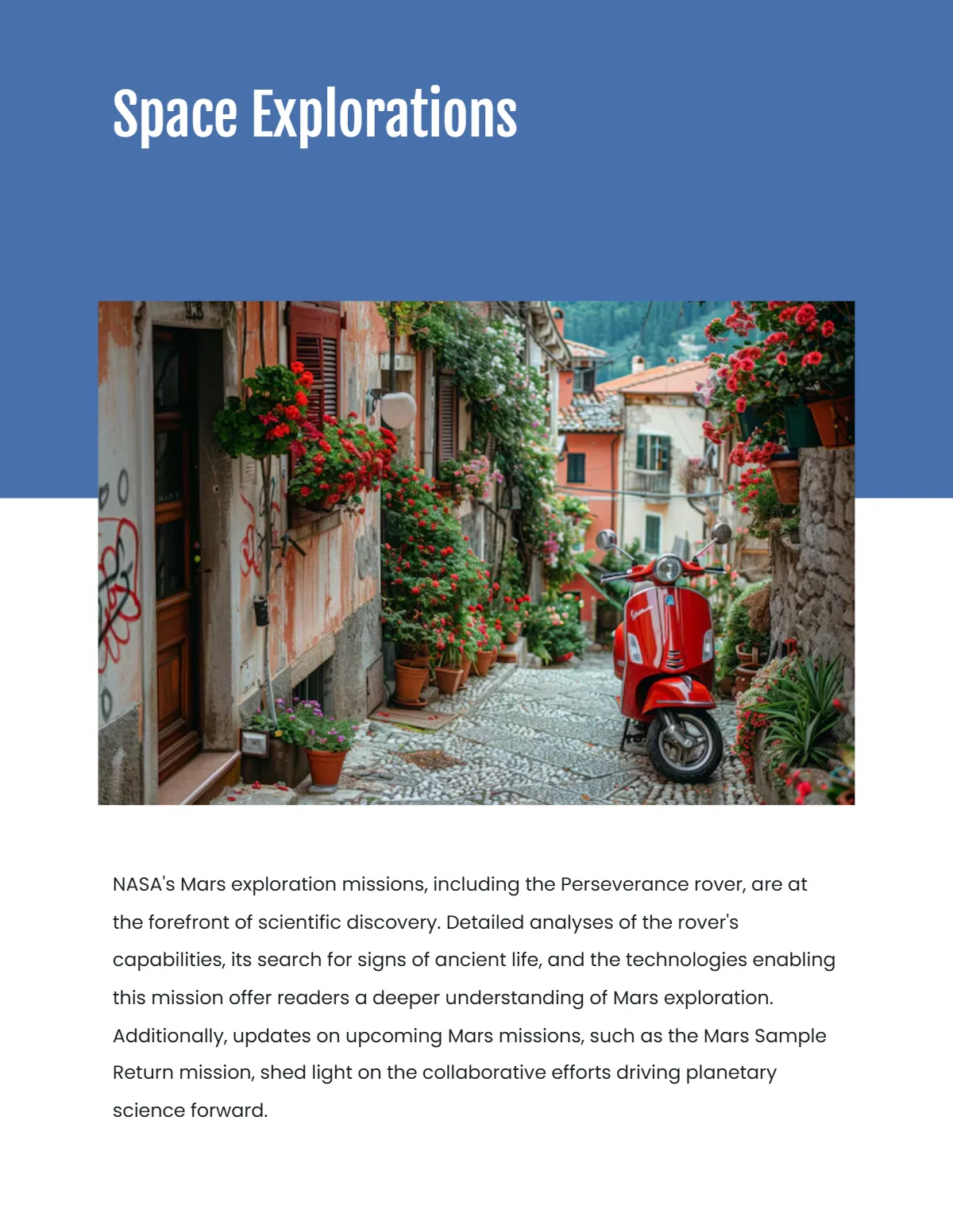 Free Simple Magazine Template to Edit Online