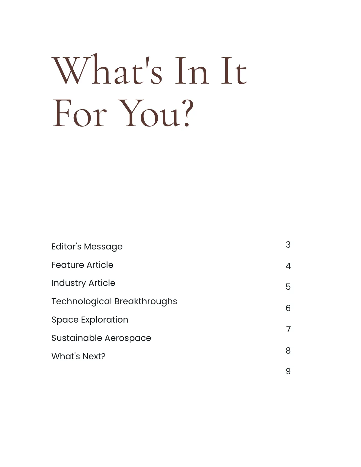 Free Business Magazine Template to Edit Online