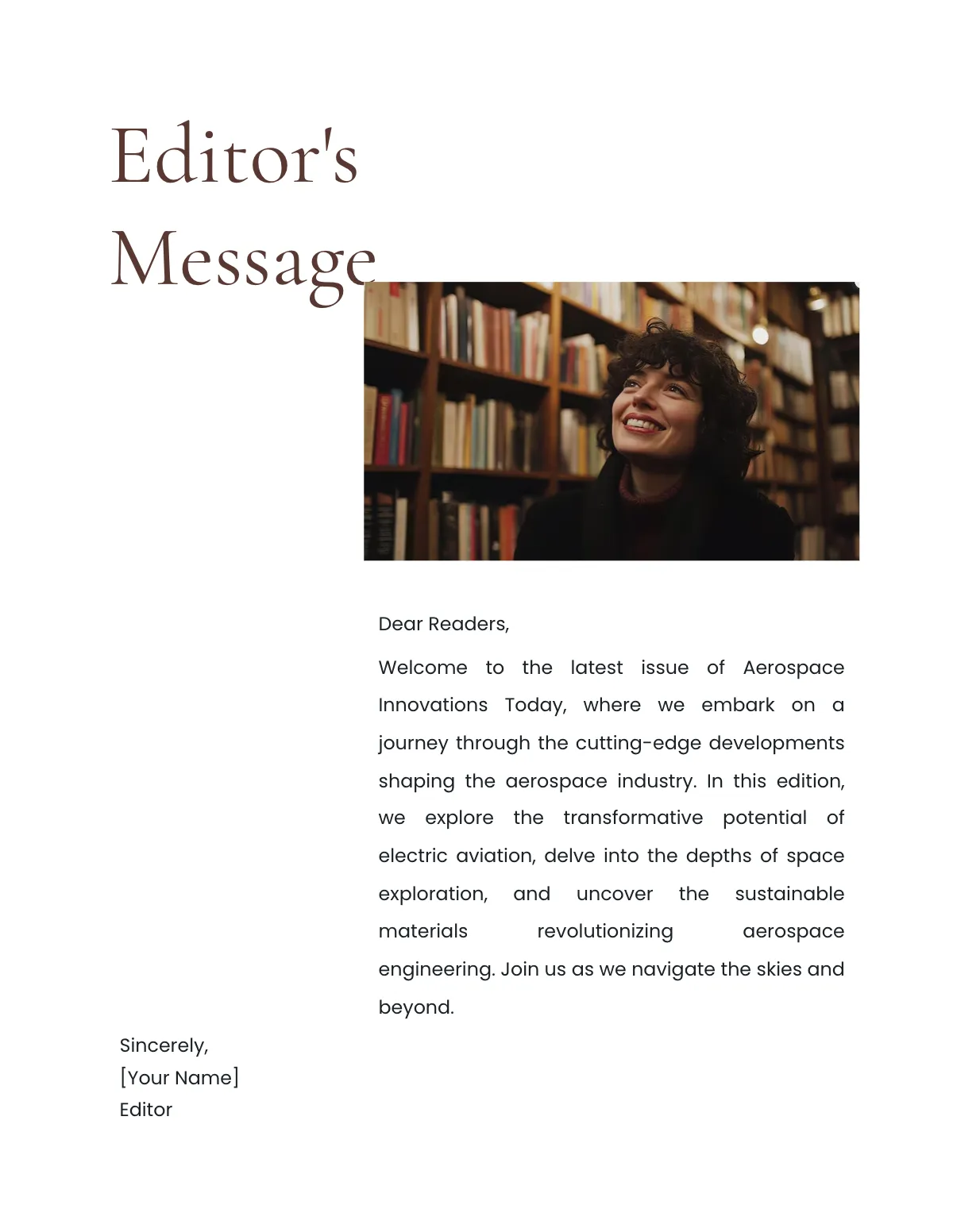 Free Business Magazine Template to Edit Online