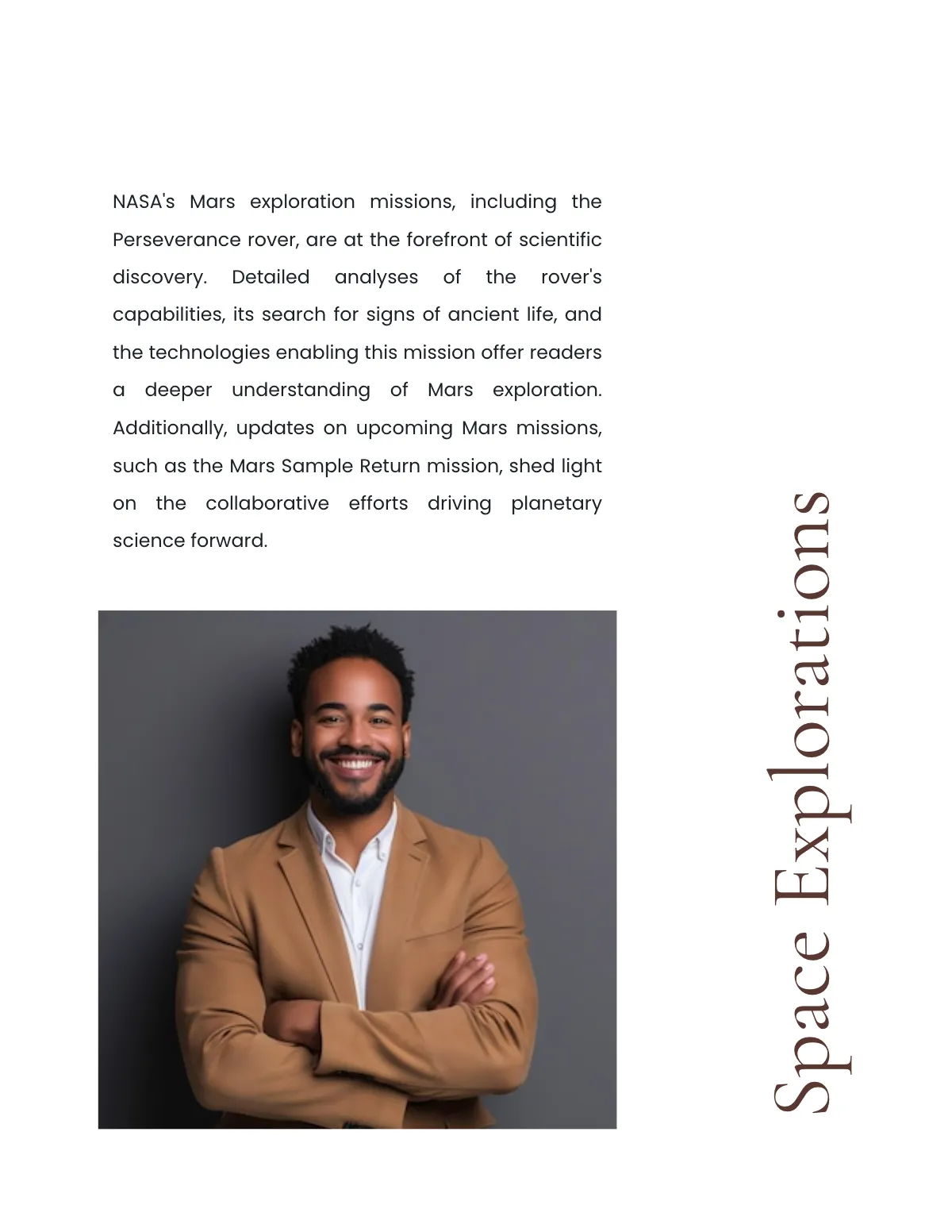 Free Business Magazine Template to Edit Online