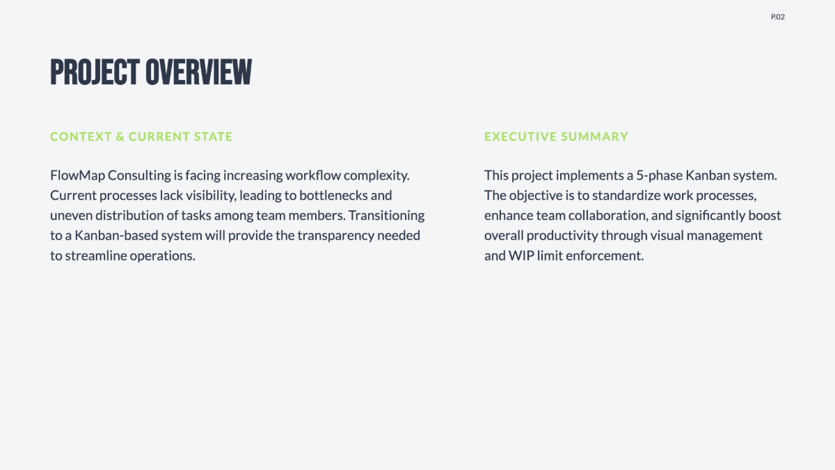 Free Kanban Project Plan Template to Edit Online