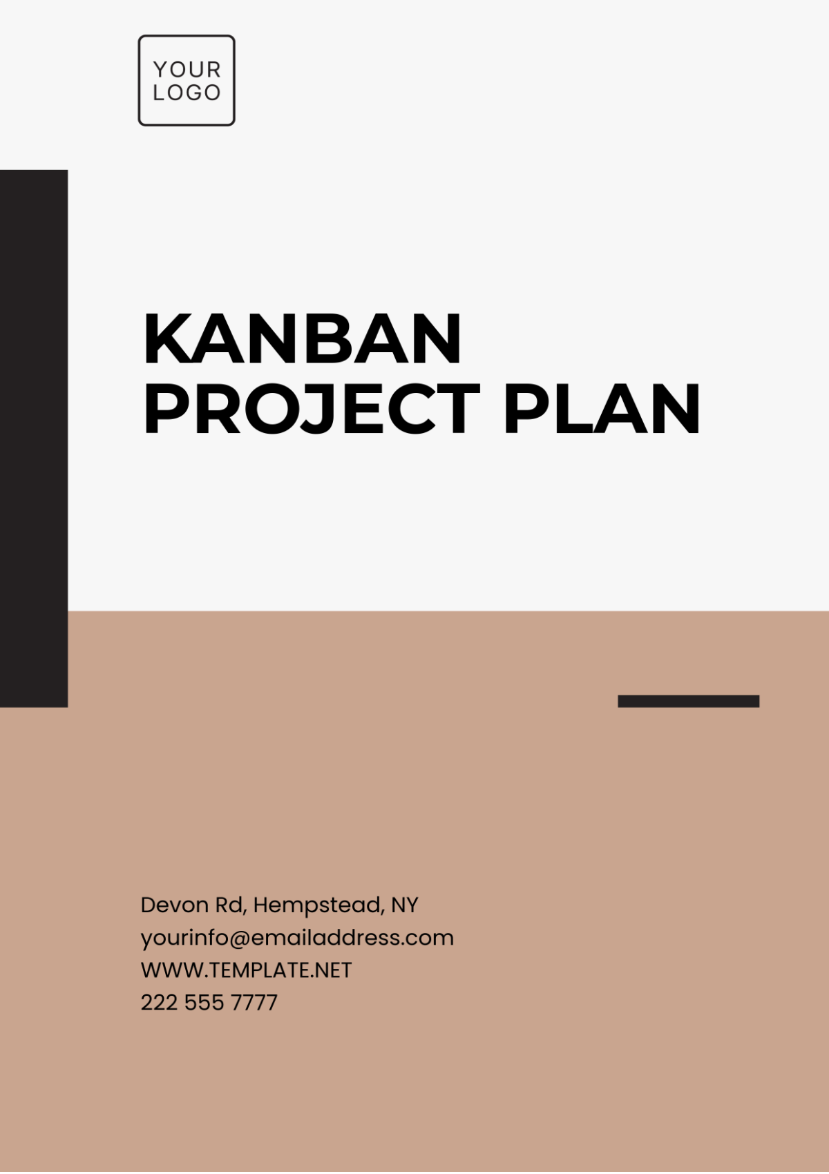 Kanban Project Plan Template - Edit Online & Download