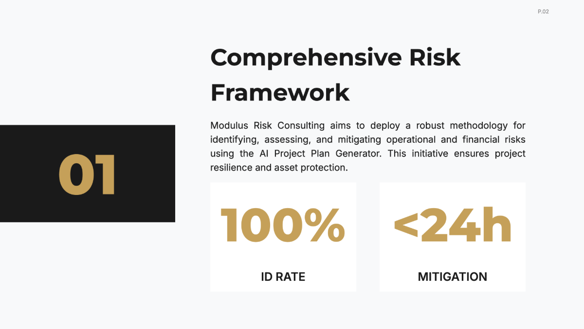 Free Risk Management Project Plan Template to Edit Online