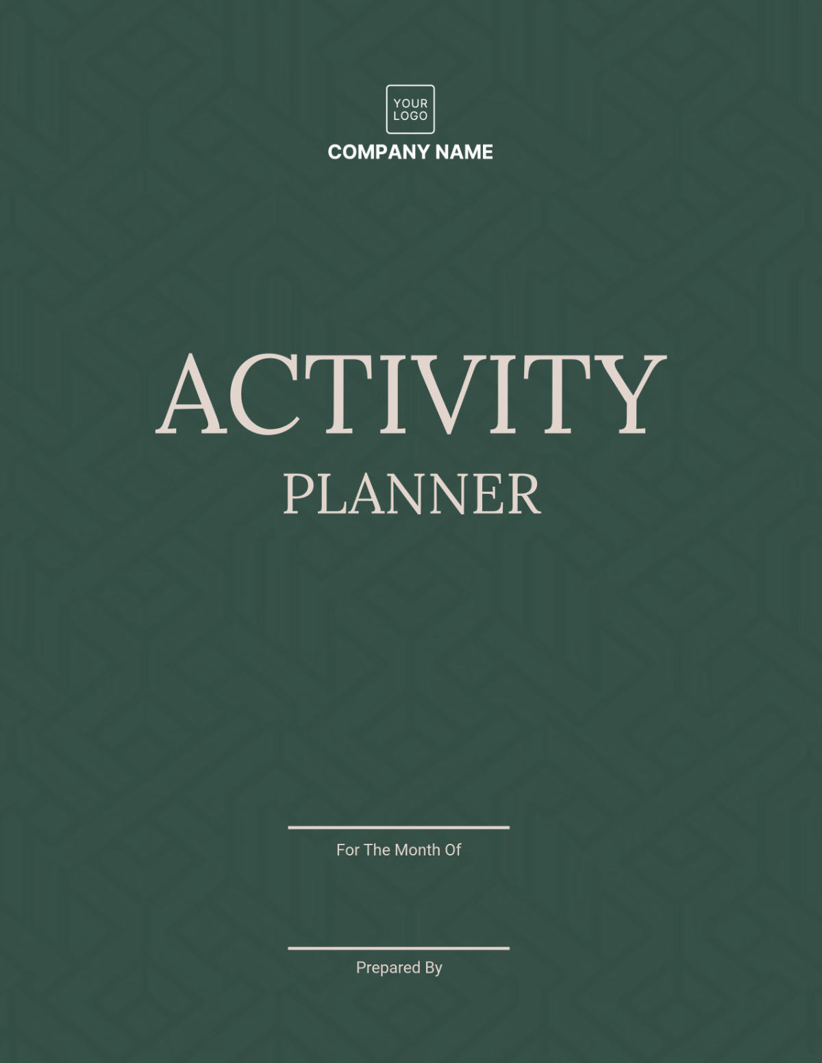 Online Learning Activity Planner Template - Edit Online & Download