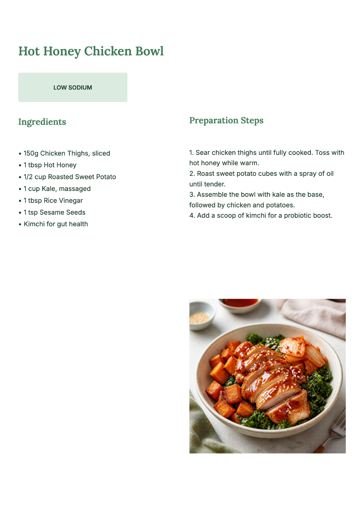 Free Healthy Cookbook Template to Edit Online