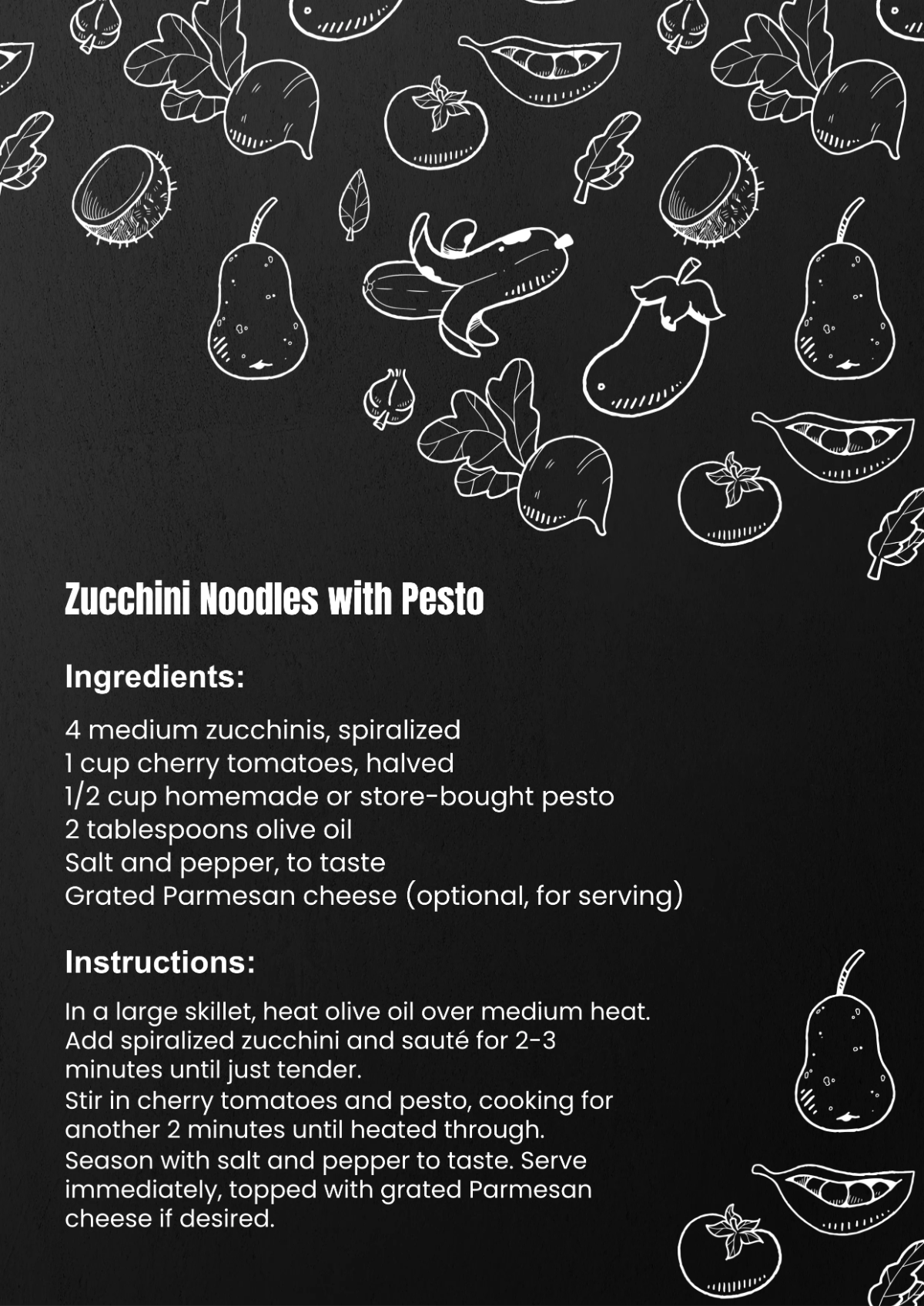 Free Healthy Cookbook Template to Edit Online