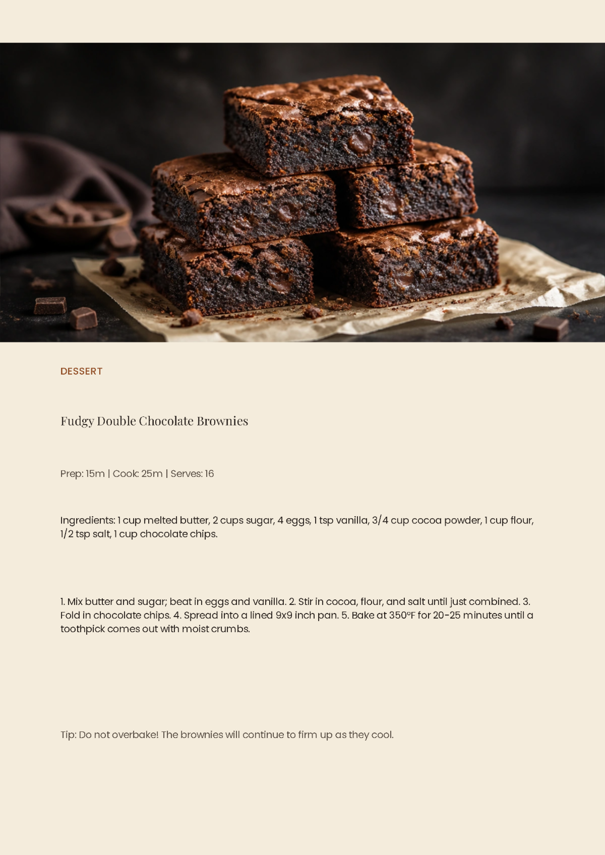 Free Traditional Cookbook Template to Edit Online