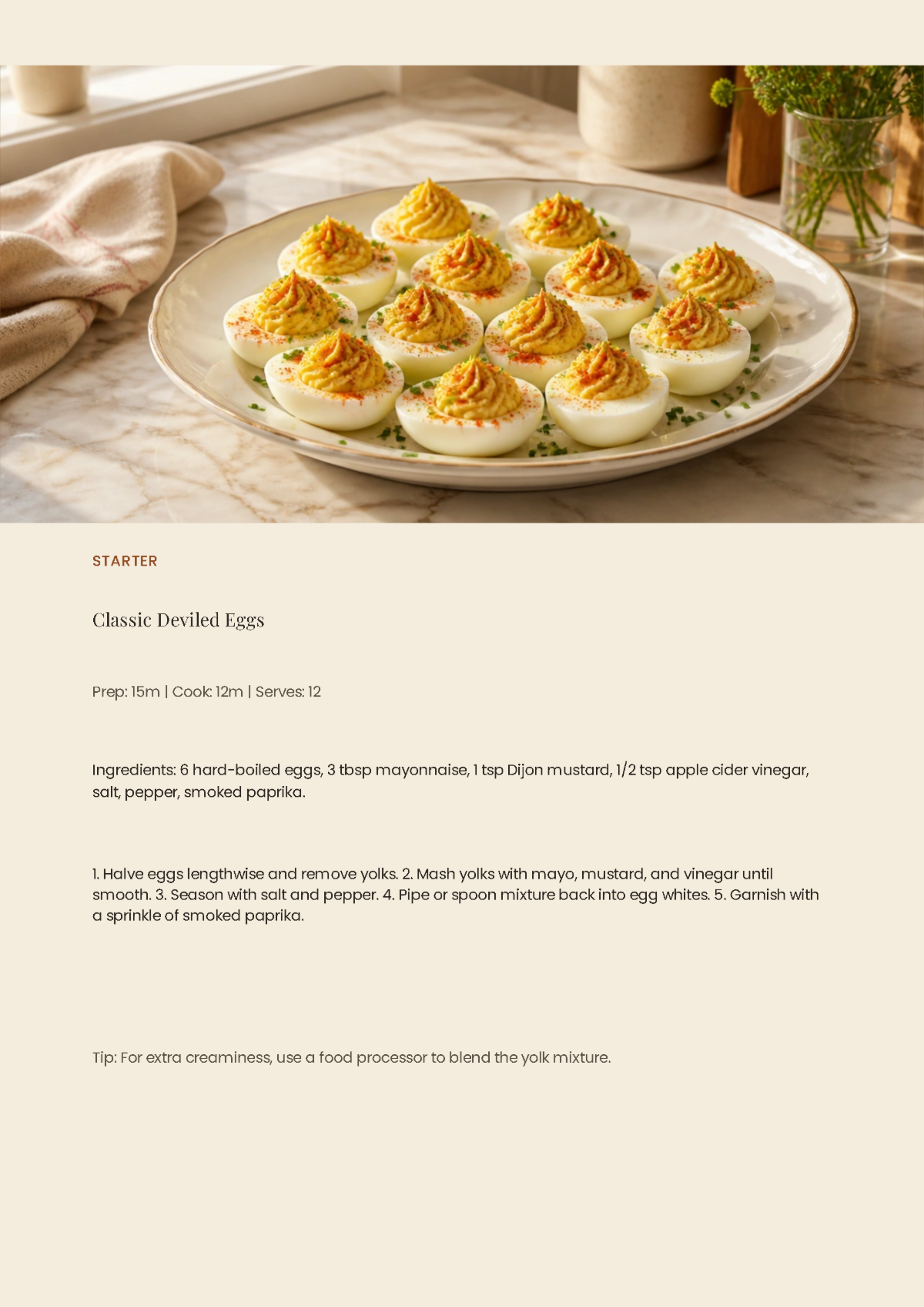 Free Traditional Cookbook Template to Edit Online