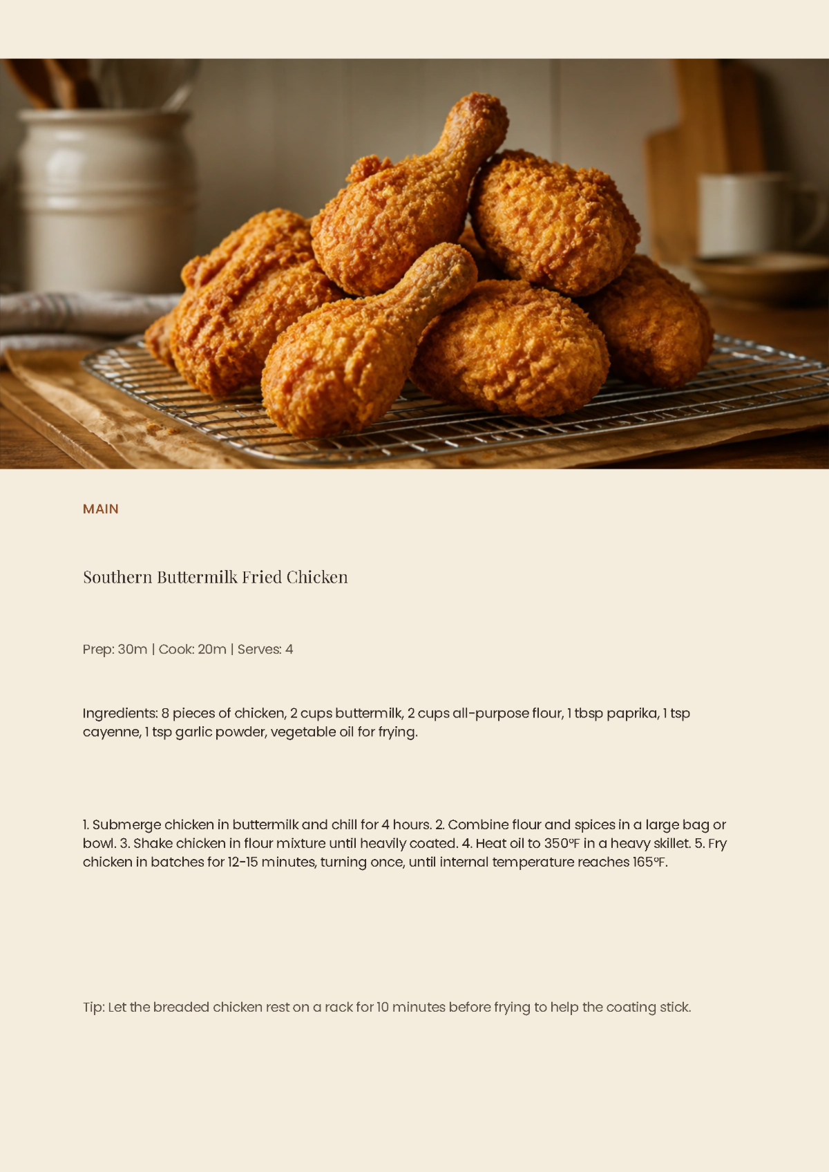 Free Traditional Cookbook Template to Edit Online