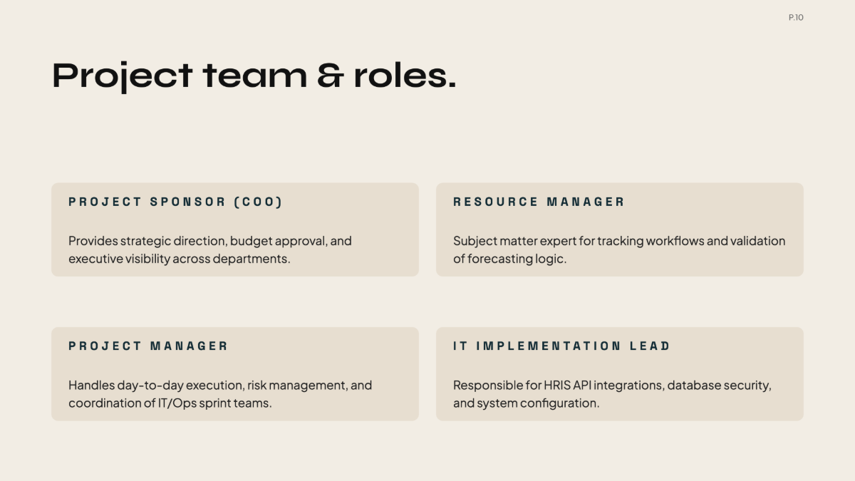 Free Resource Management Project Plan Template to Edit Online