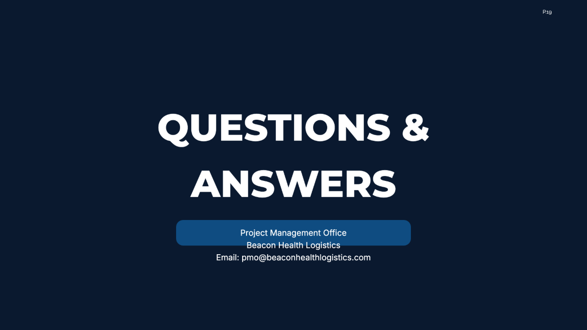 Free Healthcare Project Plan Template to Edit Online