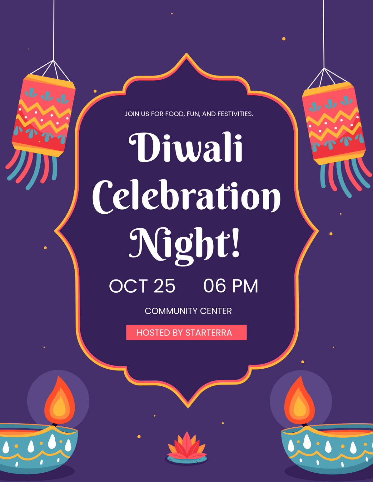 Diwali Flyer Design