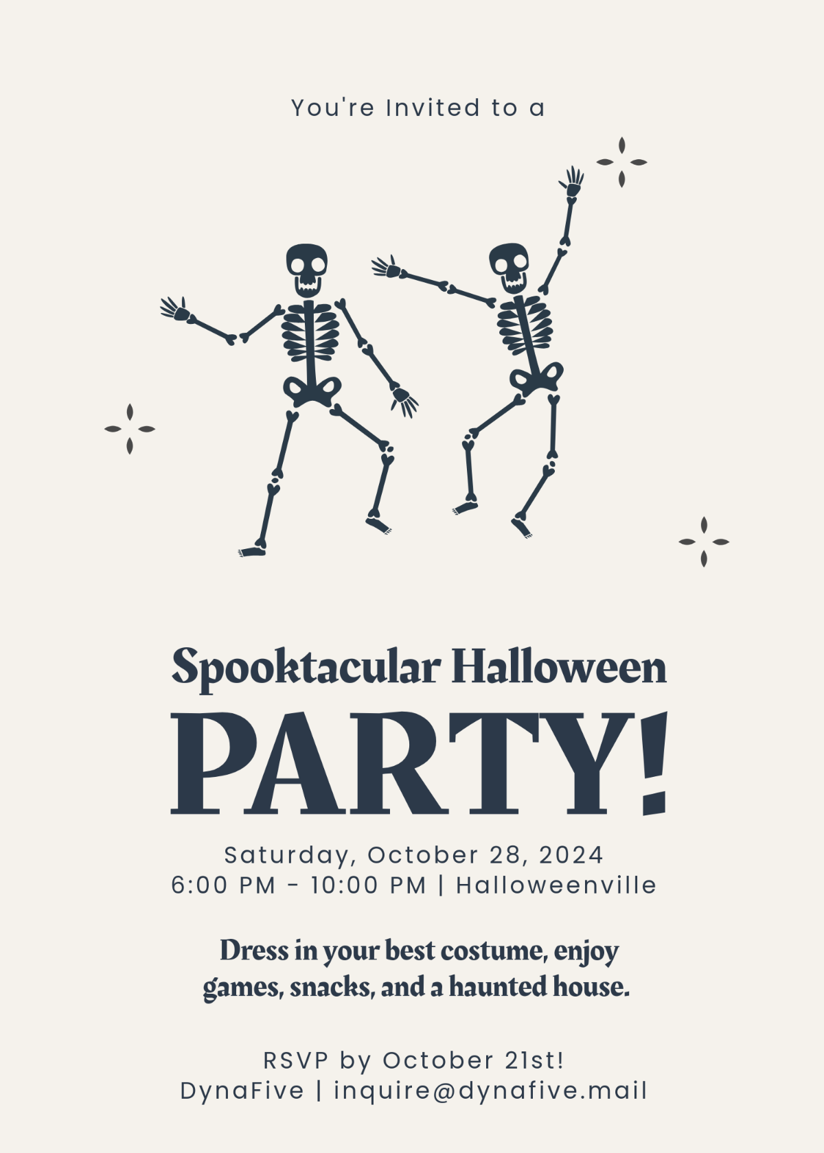 Halloween Invitation Template - Edit Online & Download