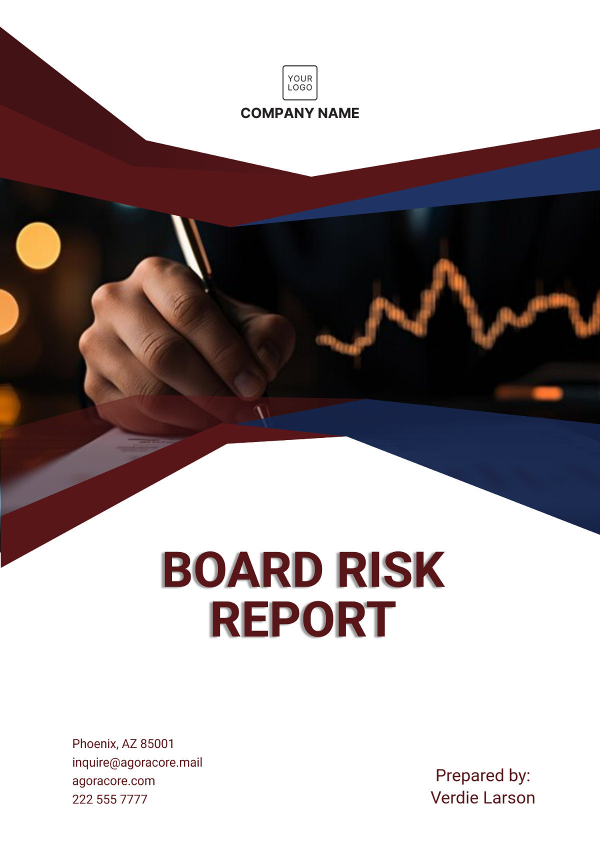 Board Risk Report Template - Edit Online & Download