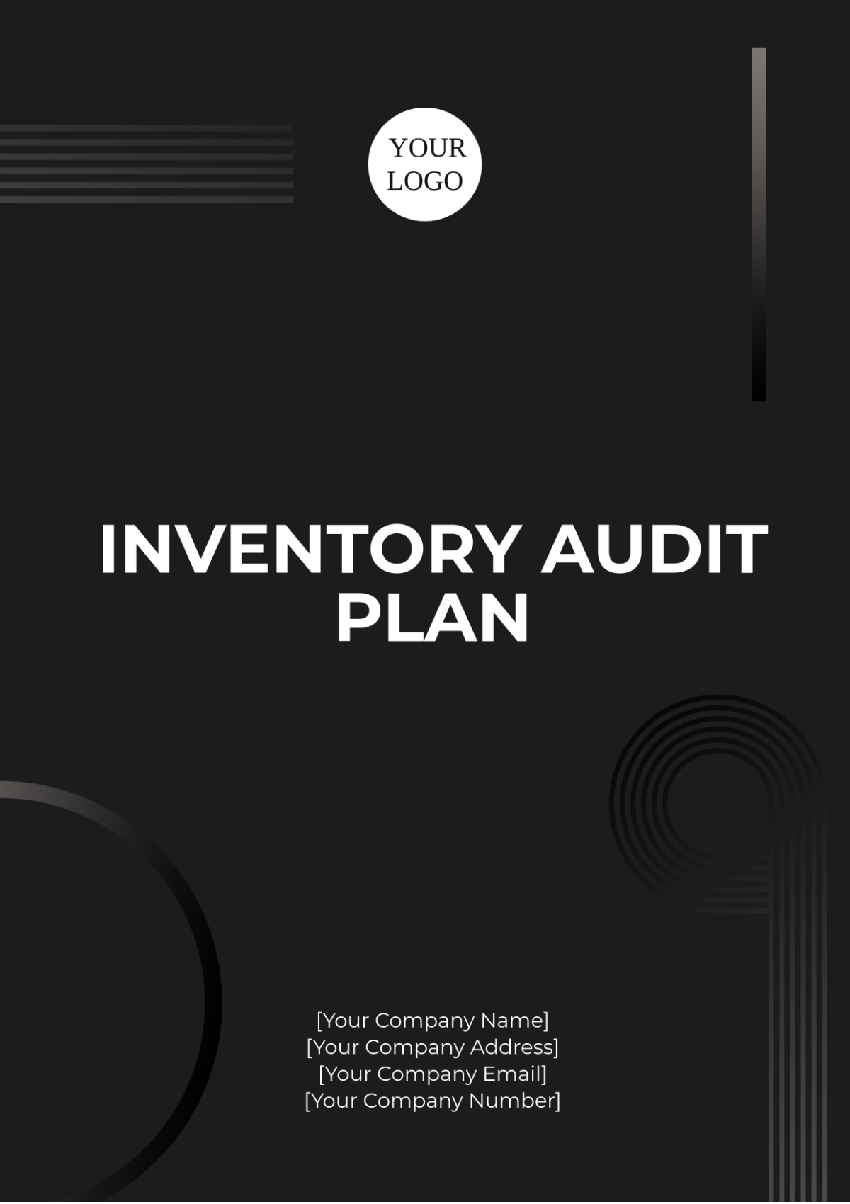 Inventory Audit Plan Template - Edit Online & Download