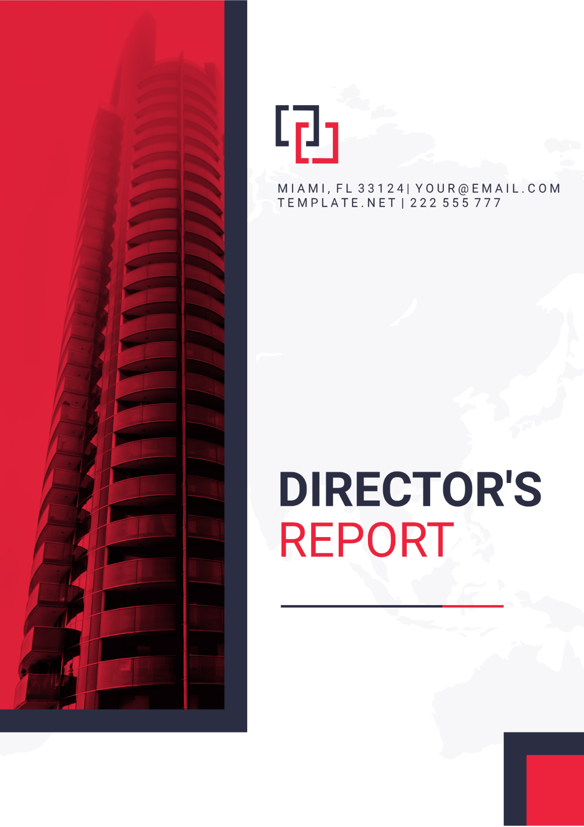 Director’s Report Outline Template - Edit Online & Download