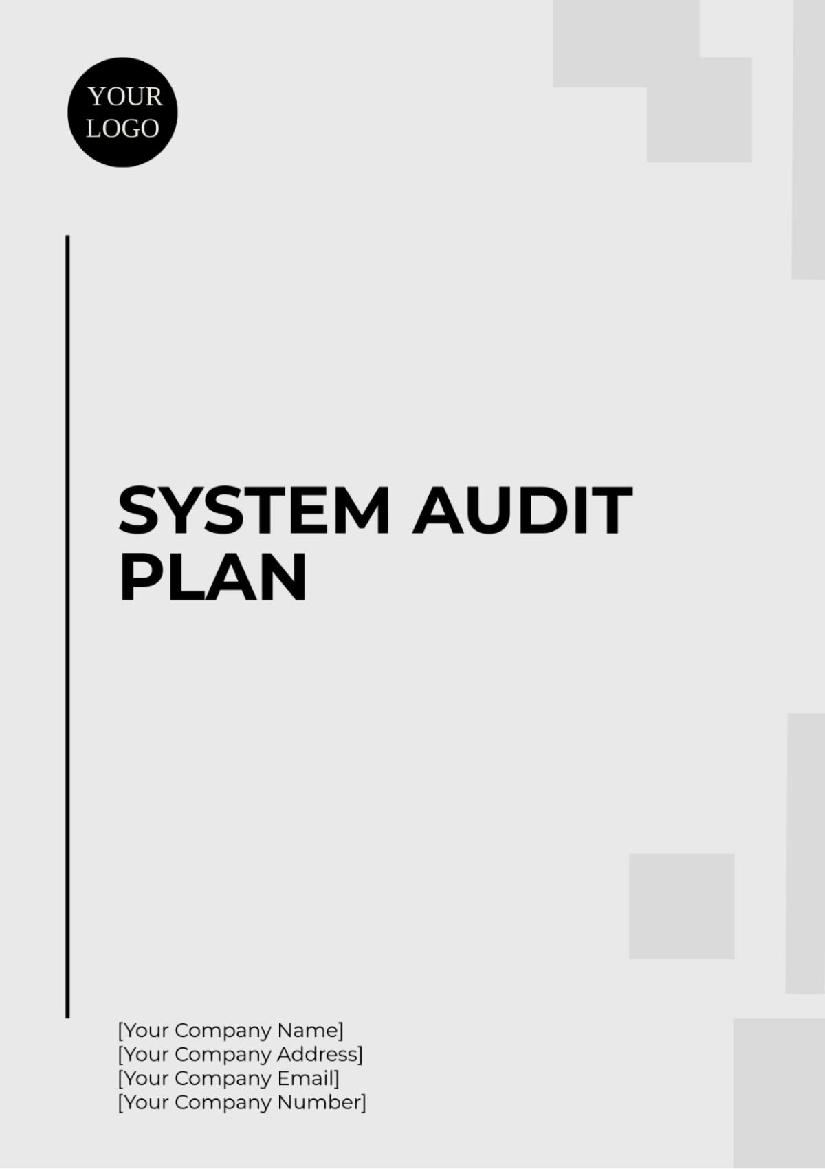 System Audit Plan Template - Edit Online & Download