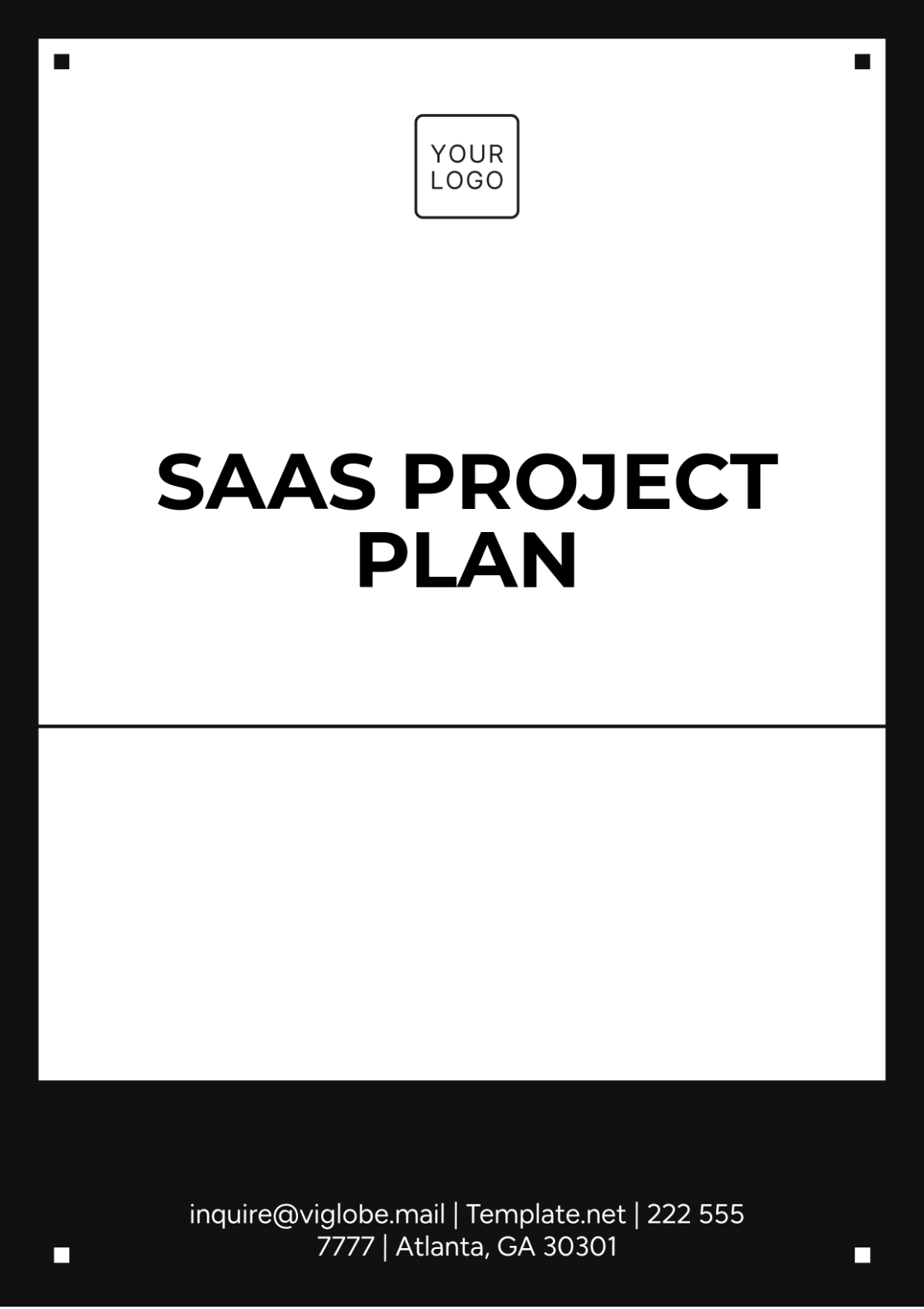 SaaS Project Plan Format Template - Edit Online & Download